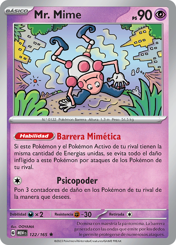 Mr. Mime (Reverse Holo)