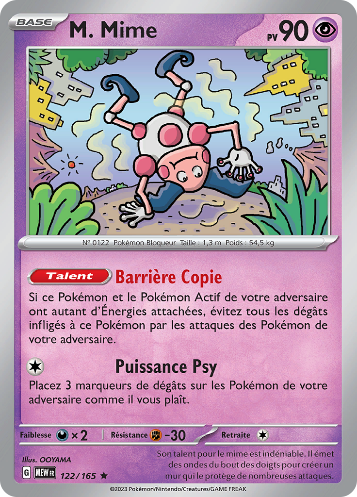 M. Mime (Reverse Holo)