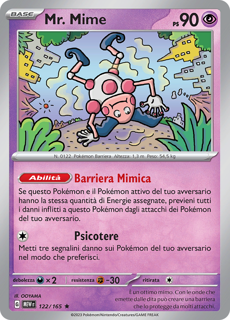 Mr. Mime (Reverse Holo)
