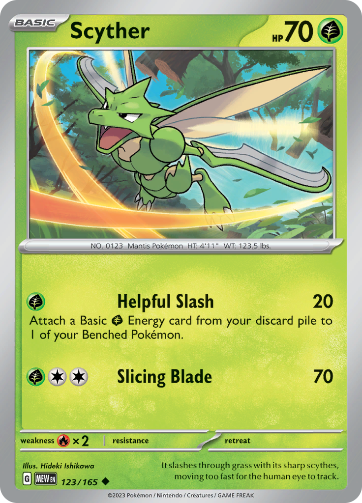 Scyther (Reverse Holo)