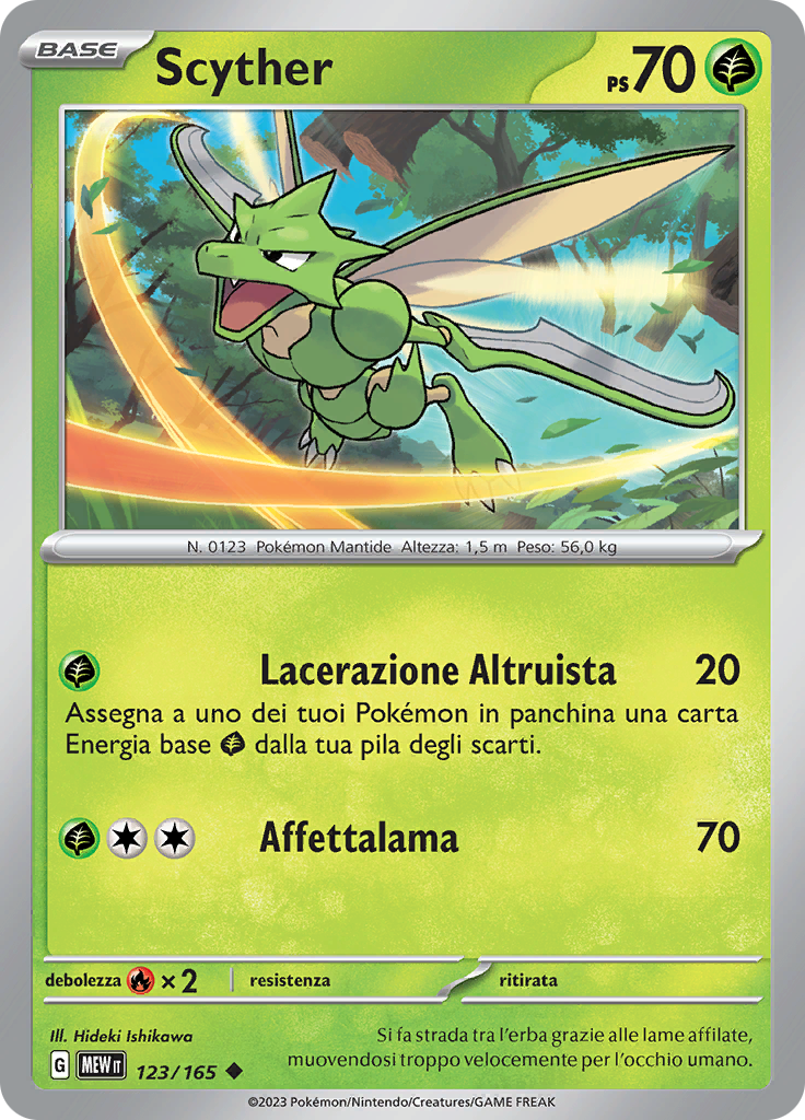 Scyther (Reverse Holo)