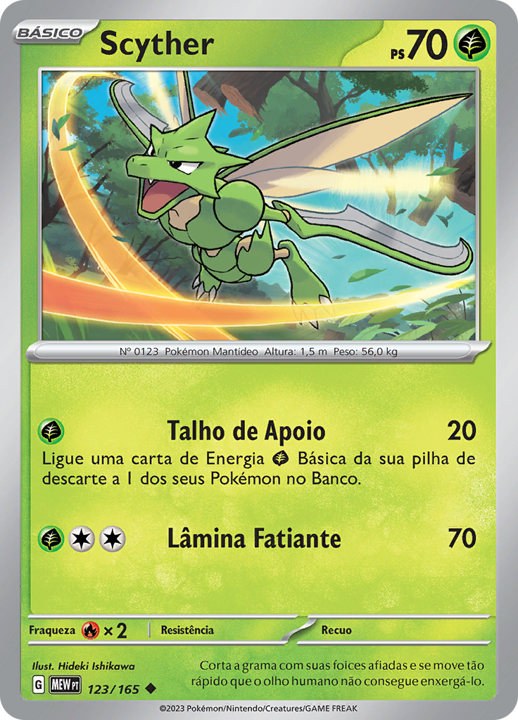 Scyther (Reverse Holo)