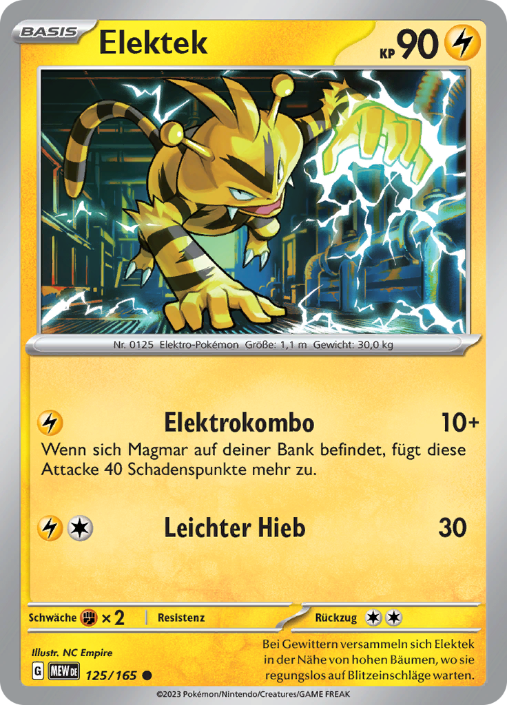 Elektek (Reverse Holo)