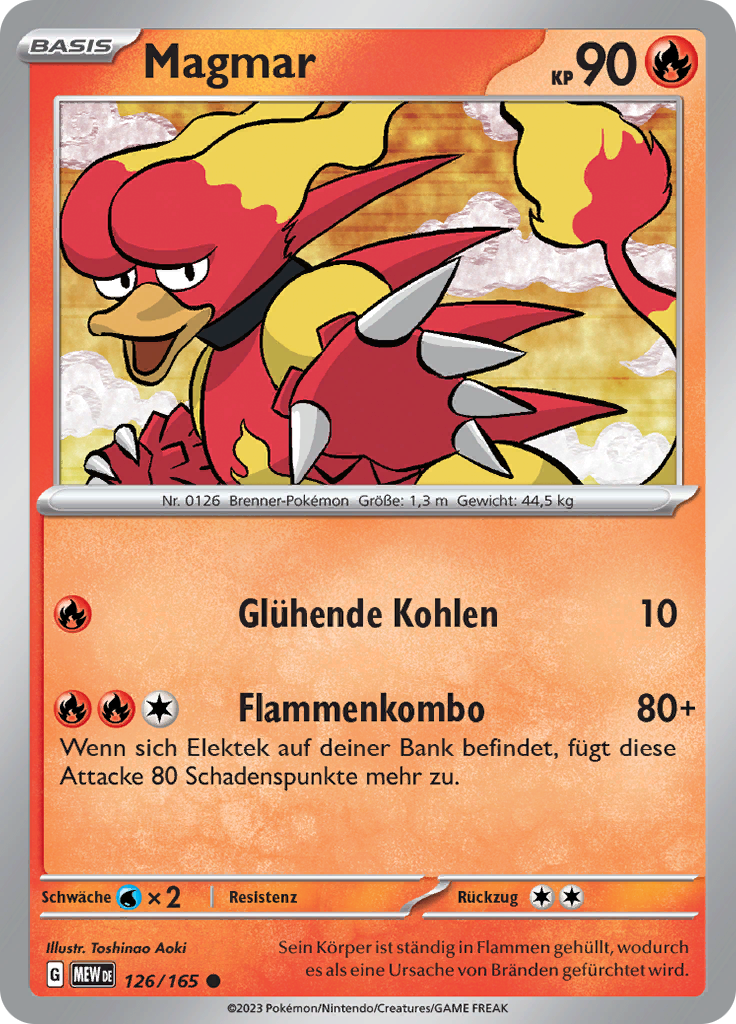 Magmar (Reverse Holo)