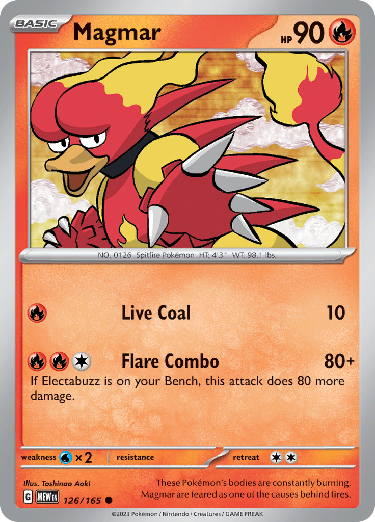 Magmar (Reverse Holo)