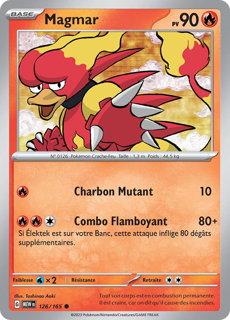 Magmar (Reverse Holo)
