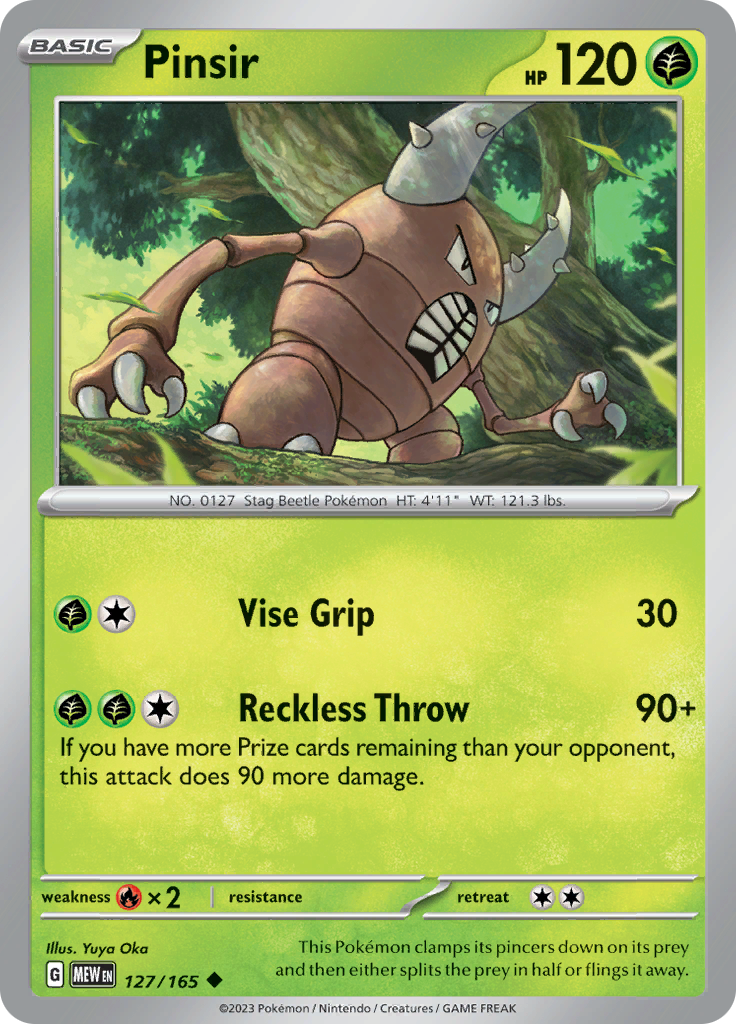 Pinsir (Reverse Holo)
