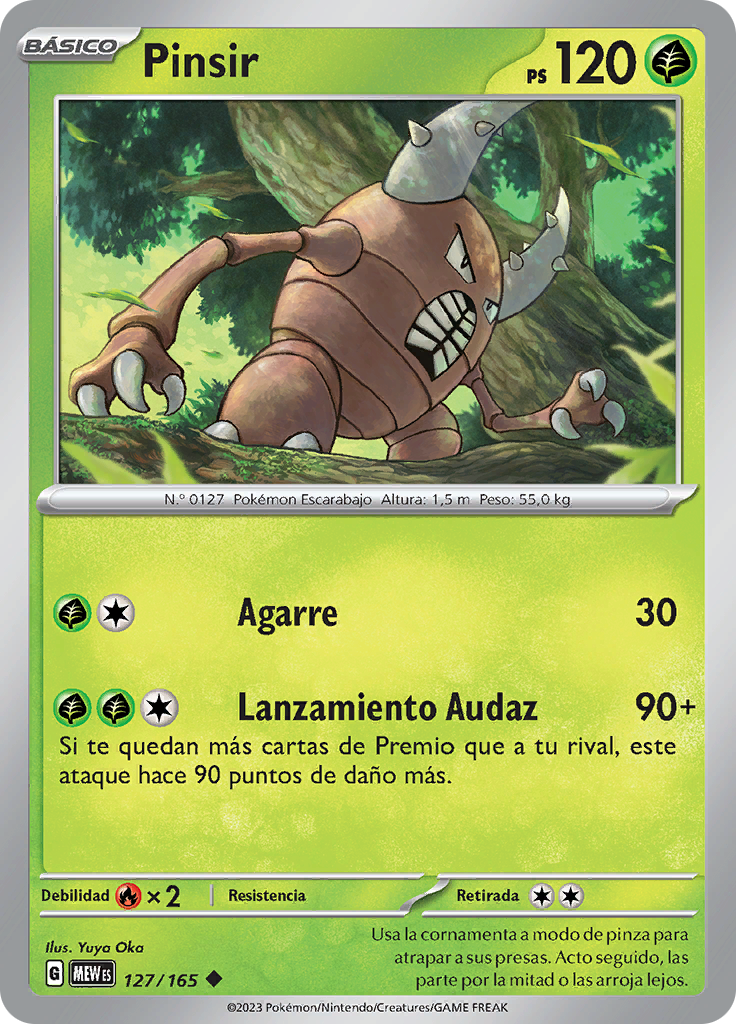 Pinsir (Reverse Holo)