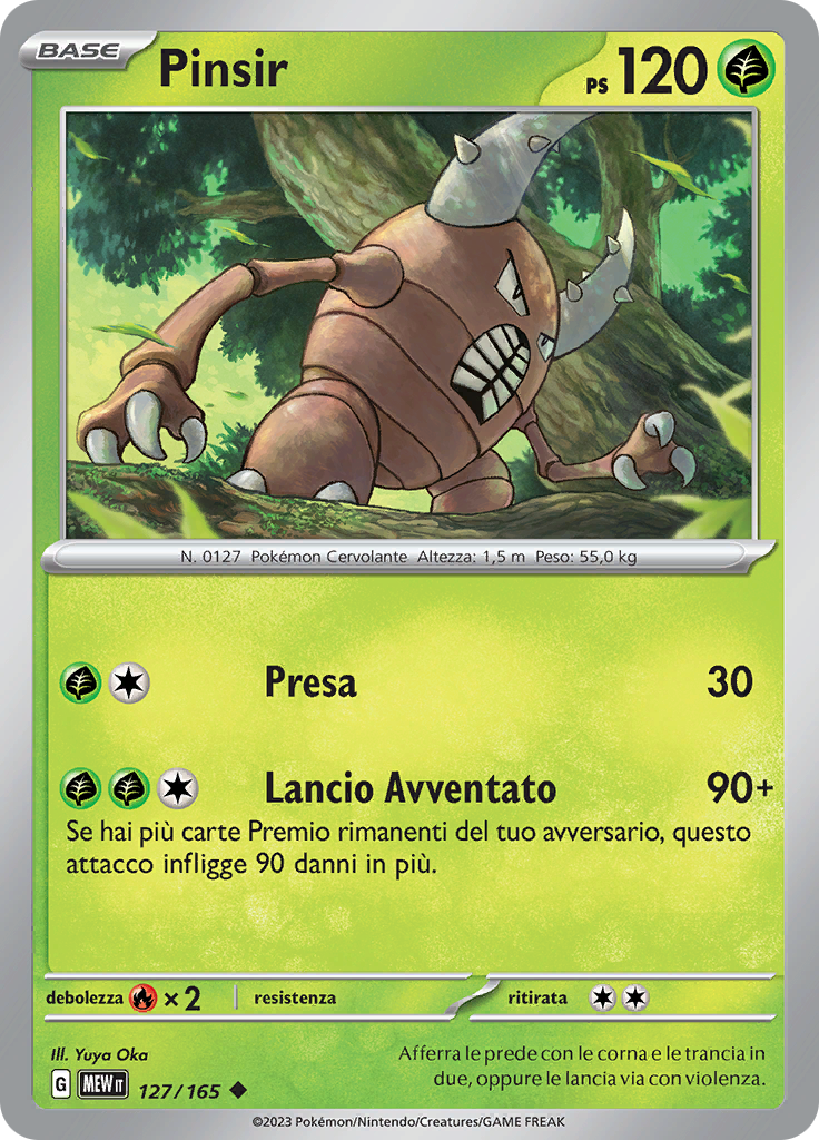 Pinsir (Reverse Holo)