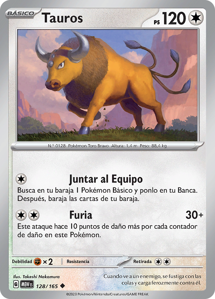 Tauros (Reverse Holo)