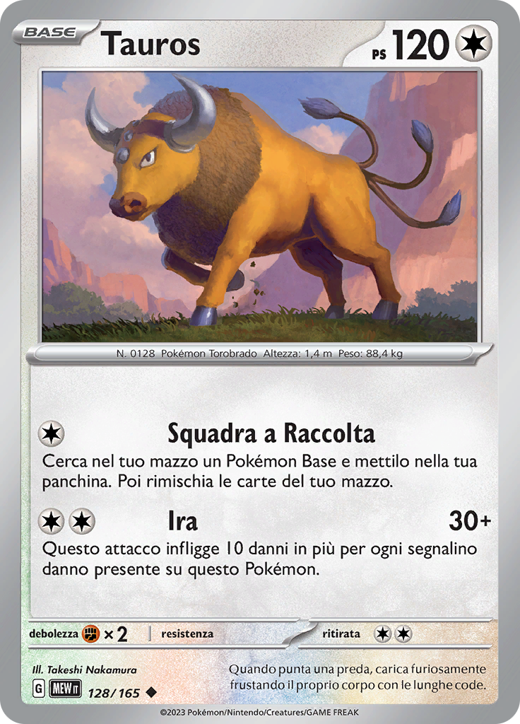 Tauros (Reverse Holo)
