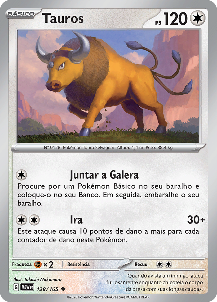Tauros (Reverse Holo)