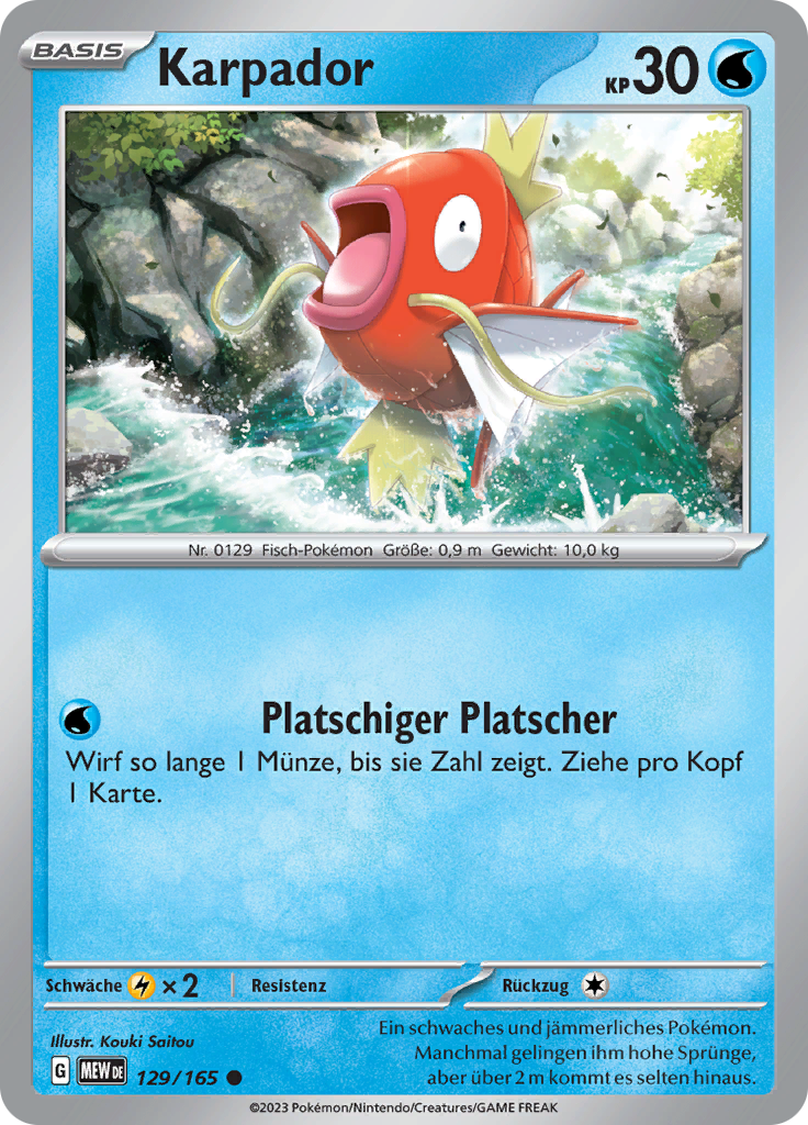 Karpador (Reverse Holo)