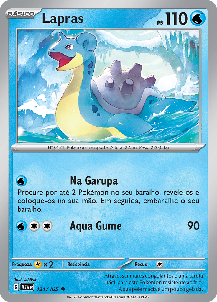 Lapras (Reverse Holo)