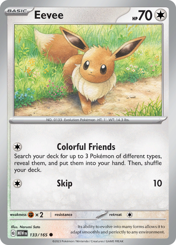 Eevee (Reverse Holo)