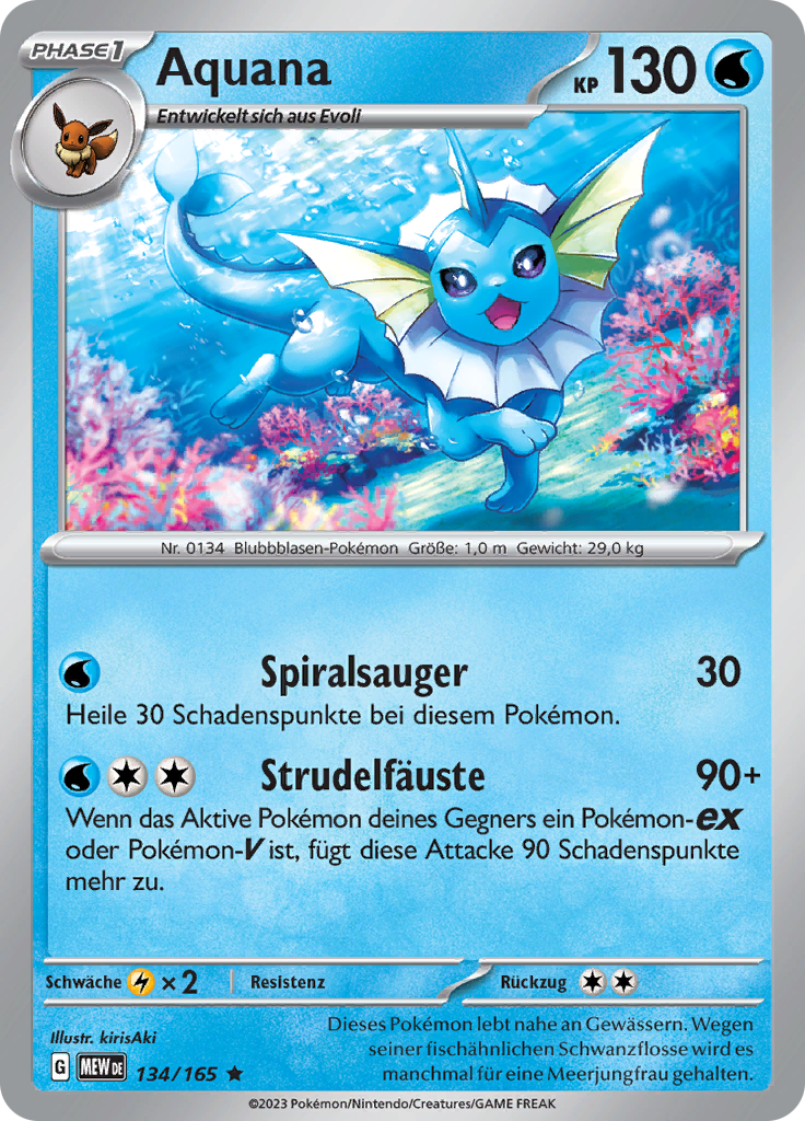 Aquana (Reverse Holo)