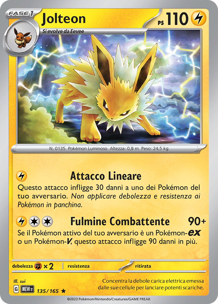 Jolteon (Reverse Holo)
