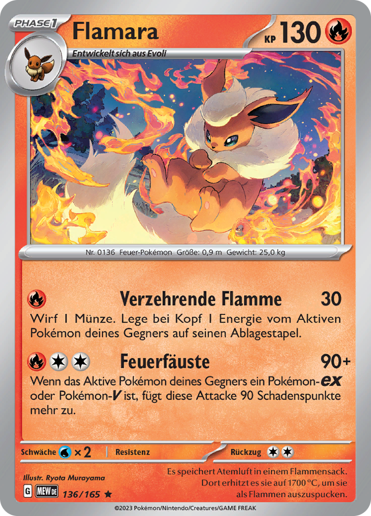 Flamara (Reverse Holo)