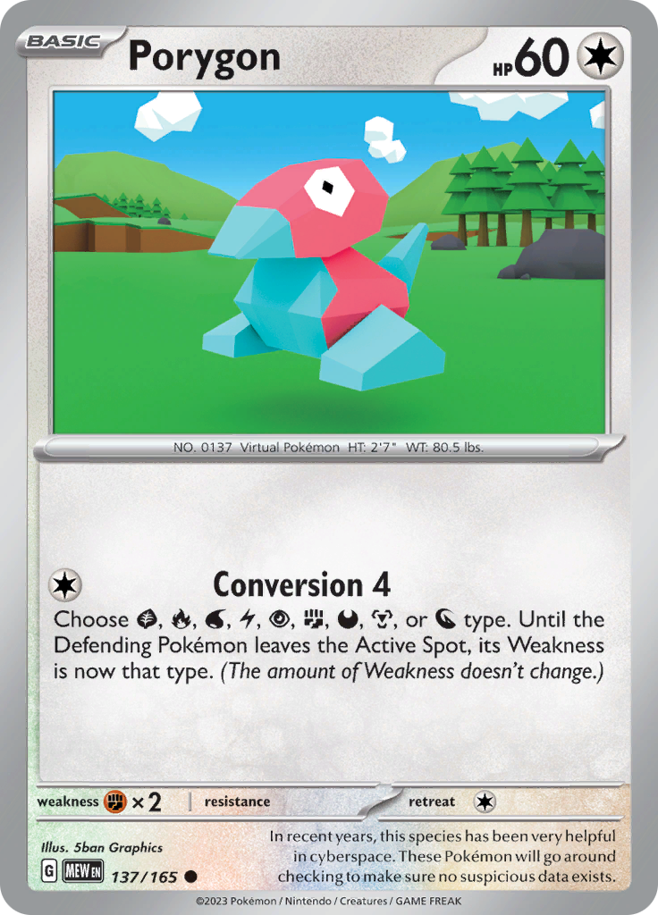 Porygon (Reverse Holo)
