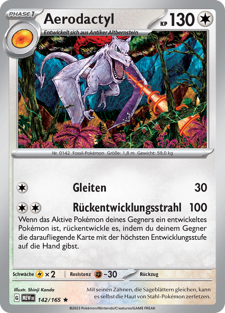 Aerodactyl (Reverse Holo)