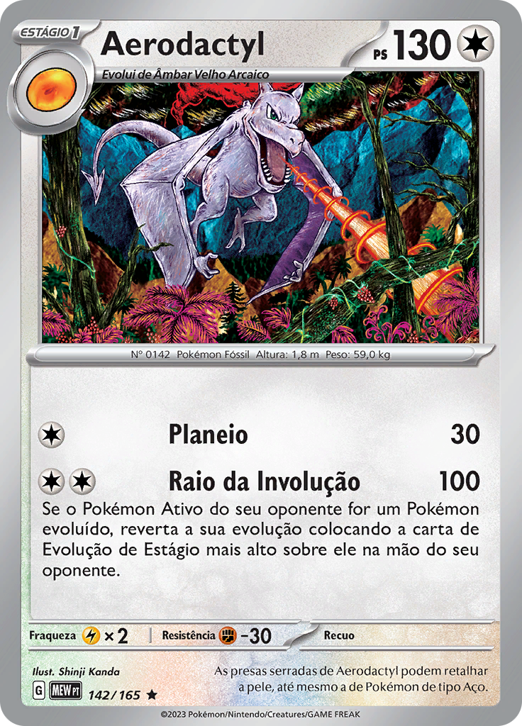 Aerodactyl (Reverse Holo)