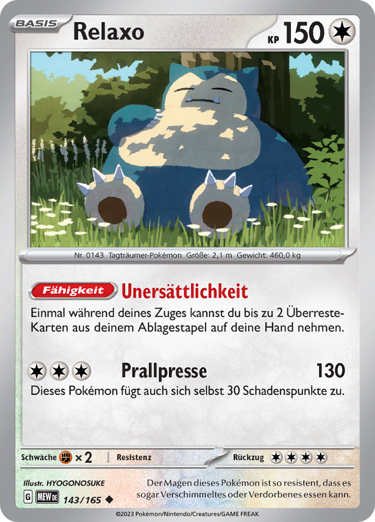Relaxo (Reverse Holo)