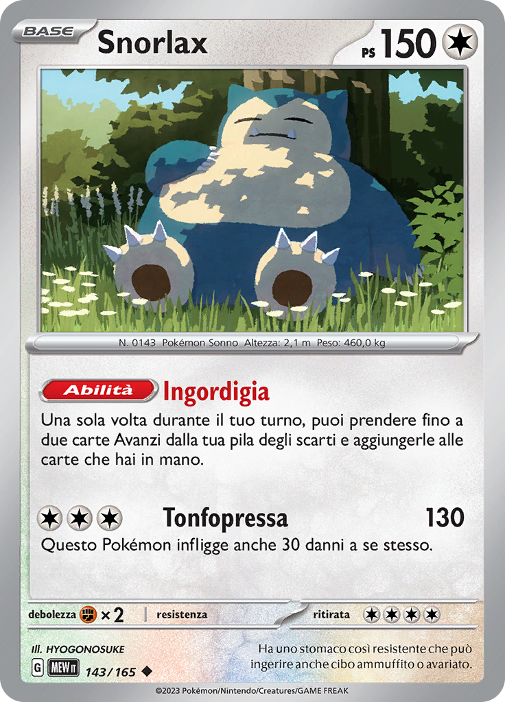Snorlax (Reverse Holo)
