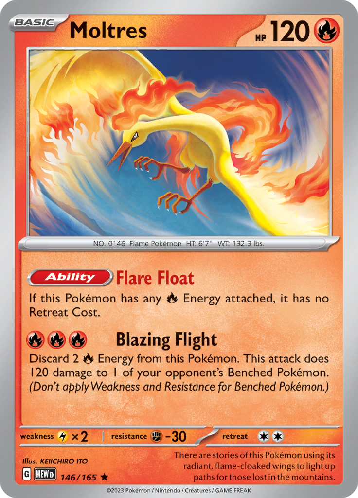 Moltres (Reverse Holo)