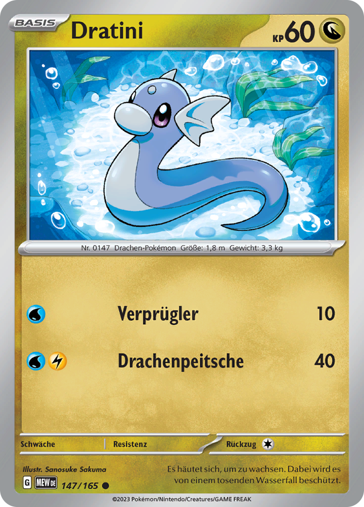 Dratini (Reverse Holo)
