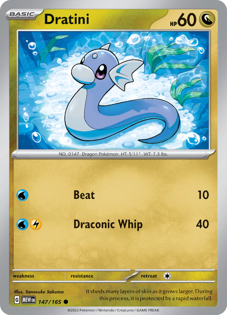 Dratini (Reverse Holo)