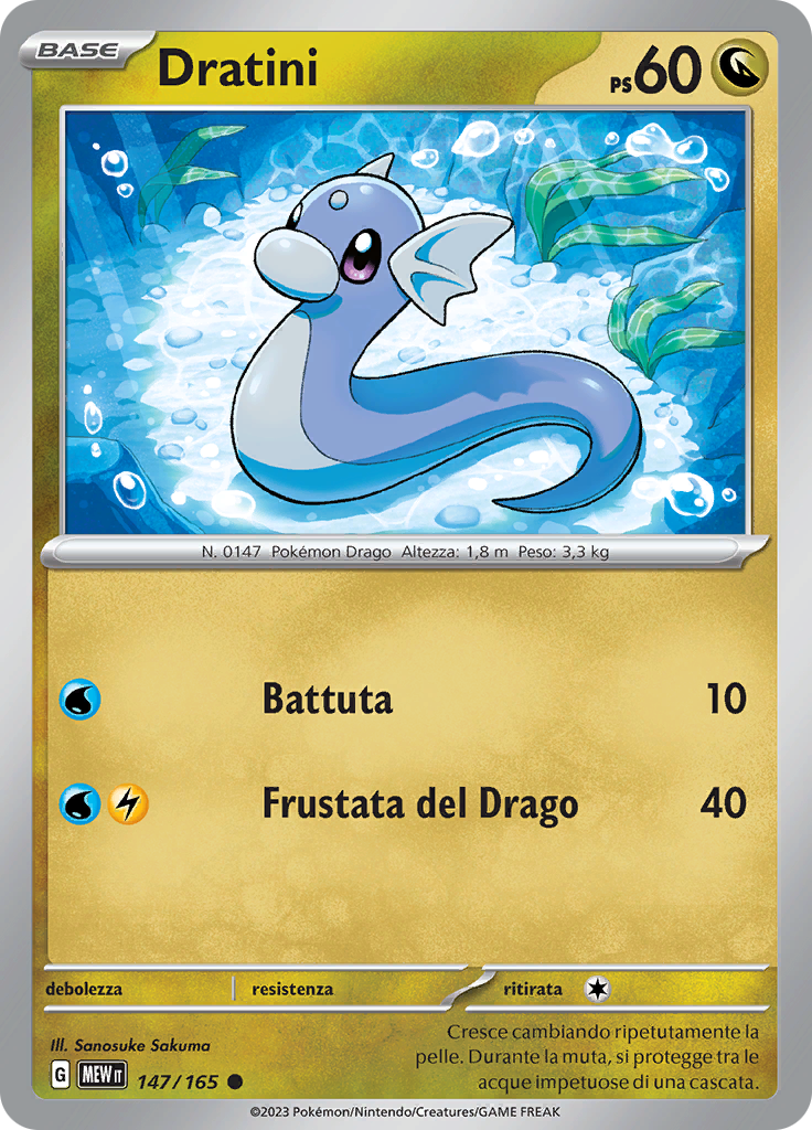 Dratini (Reverse Holo)