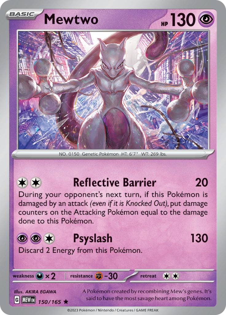 Mewtwo (Reverse Holo)