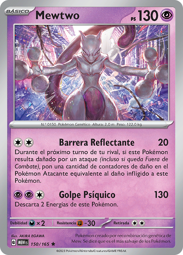 Mewtwo (Reverse Holo)