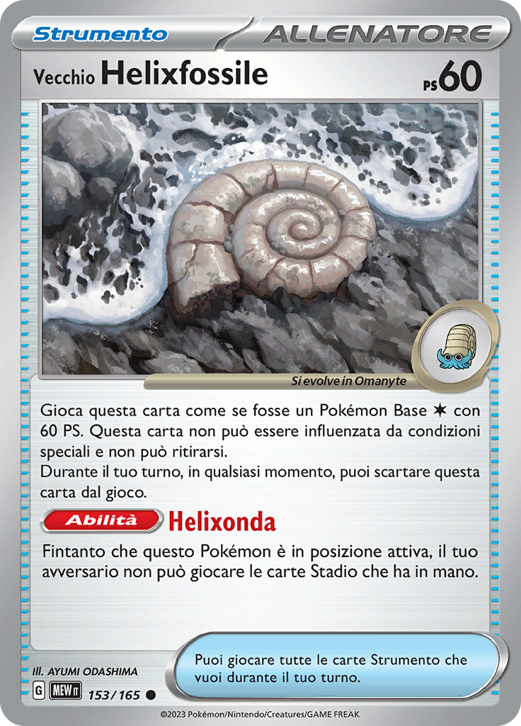 Vecchio Helixfossile (Reverse Holo)
