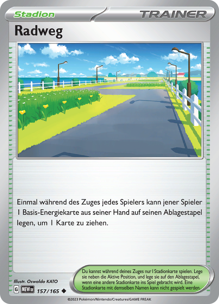 Radweg (Reverse Holo)