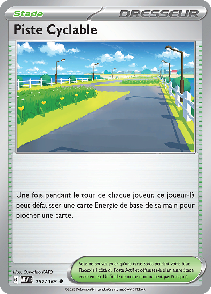 Piste Cyclable (Reverse Holo)