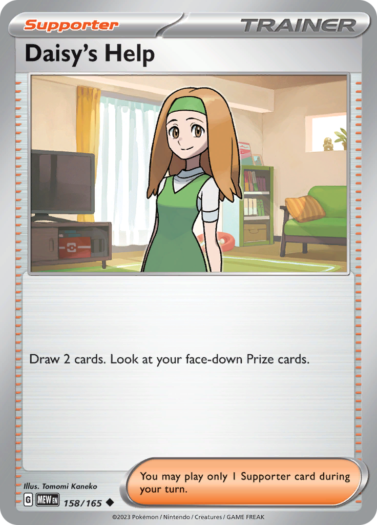 Daisy's Help (Reverse Holo)