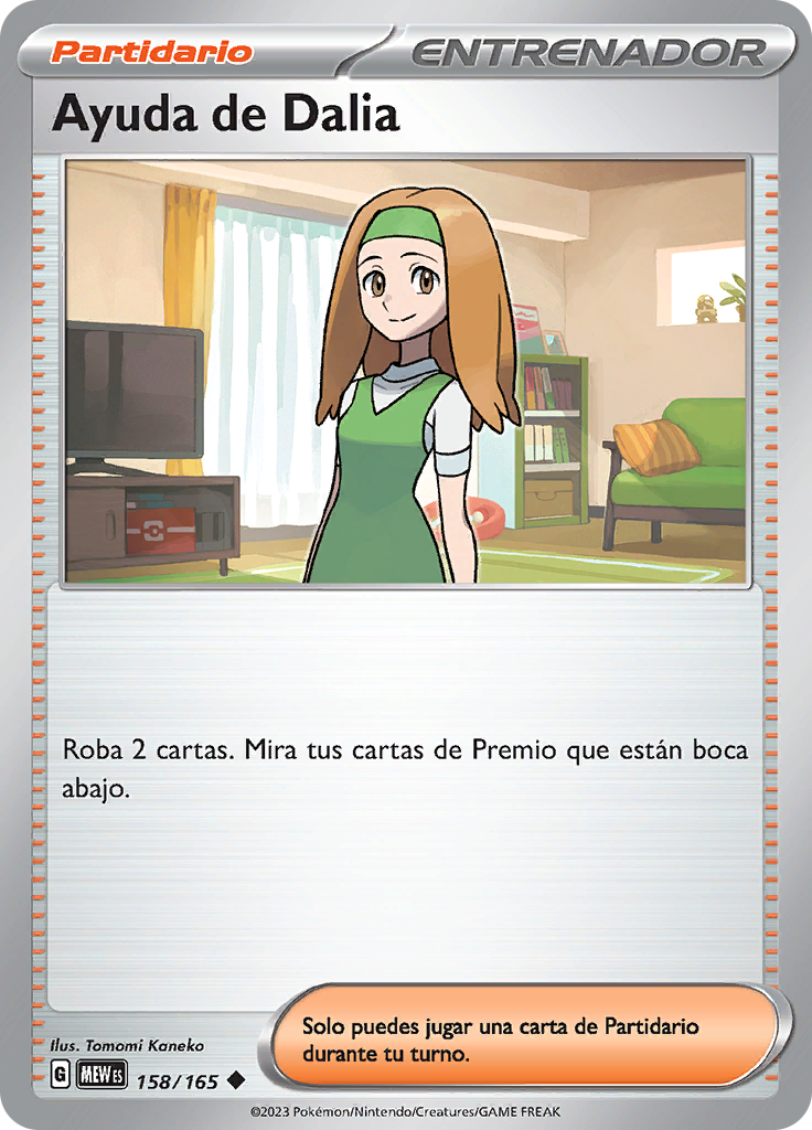 Ayuda de Dalia (Reverse Holo)