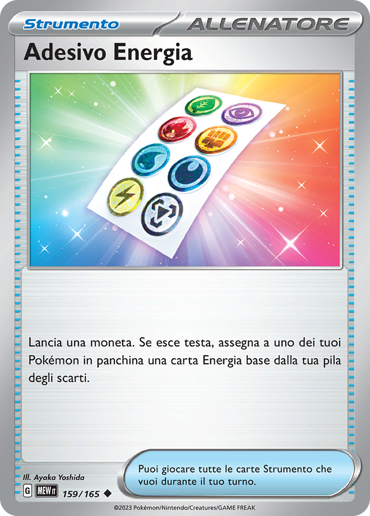Adesivo Energia (Reverse Holo)