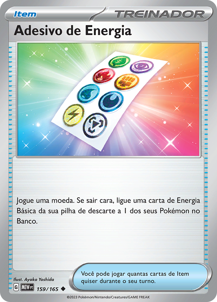 Adesivo de Energia (Reverse Holo)