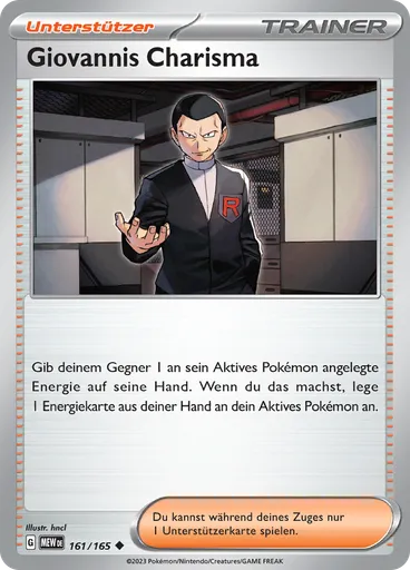 Giovannis Charisma (Reverse Holo)