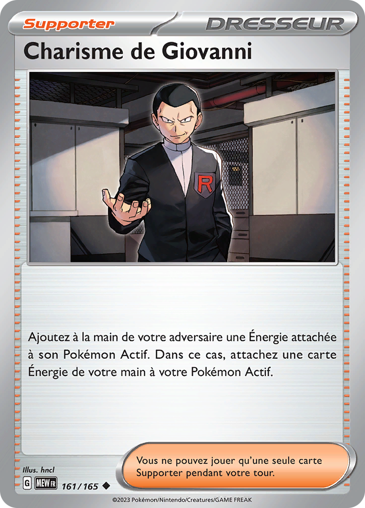 Charisme de Giovanni (Reverse Holo)