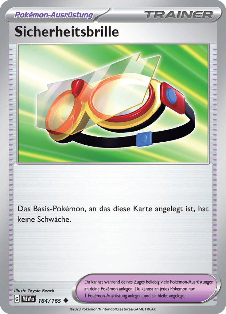 Sicherheitsbrille (Reverse Holo)