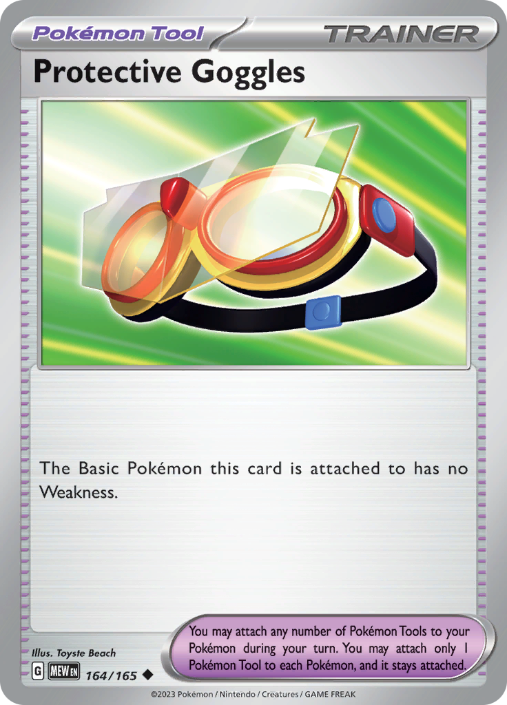 Protective Goggles (Reverse Holo)