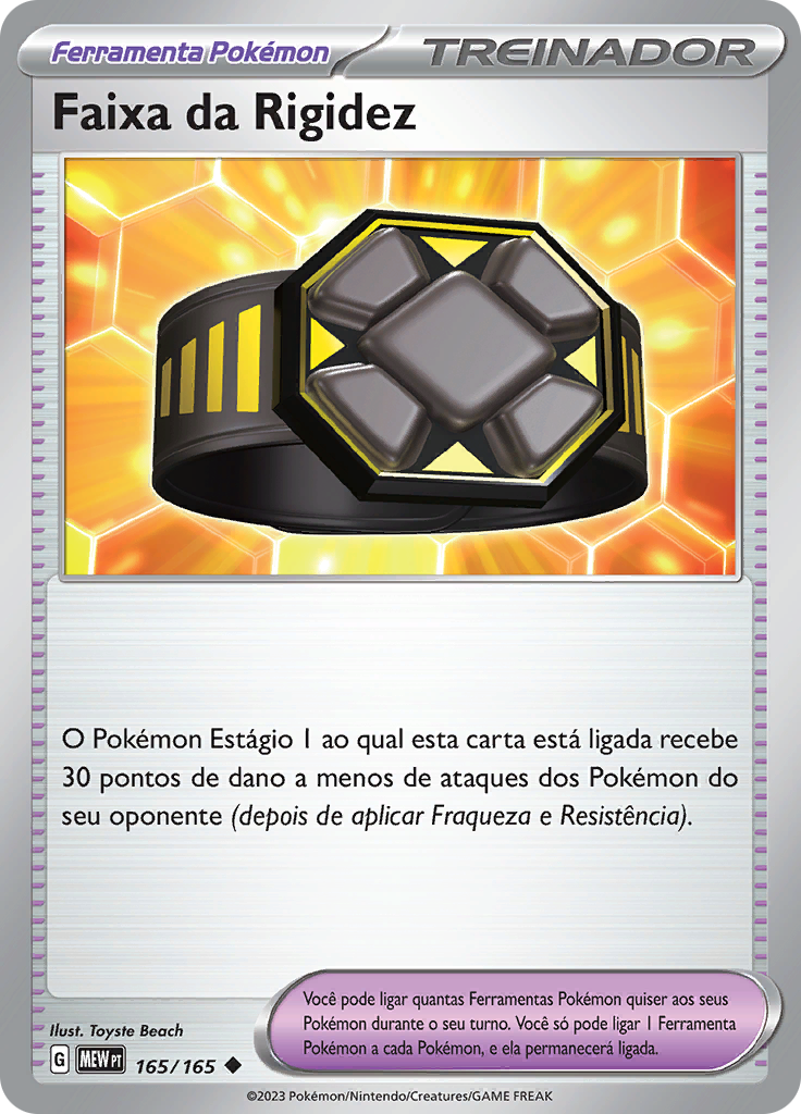 Faixa da Rigidez (Reverse Holo)
