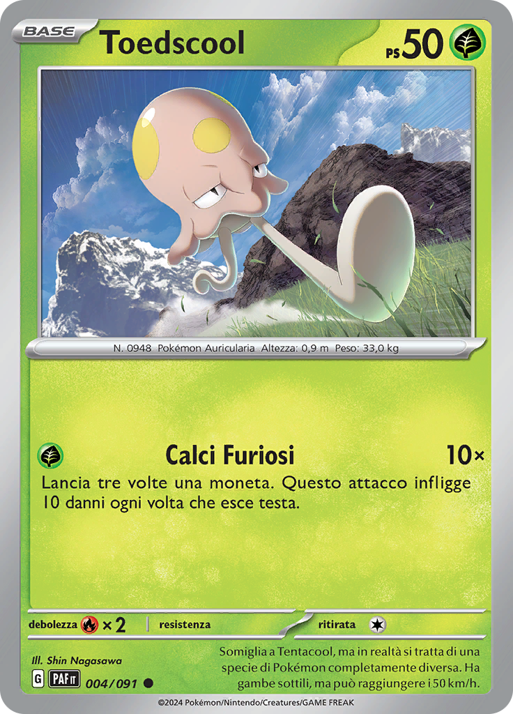 Toedscool (Reverse Holo)