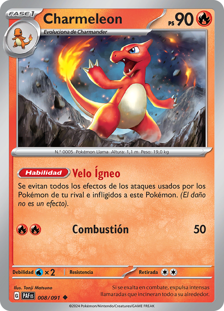 Charmeleon (Reverse Holo)