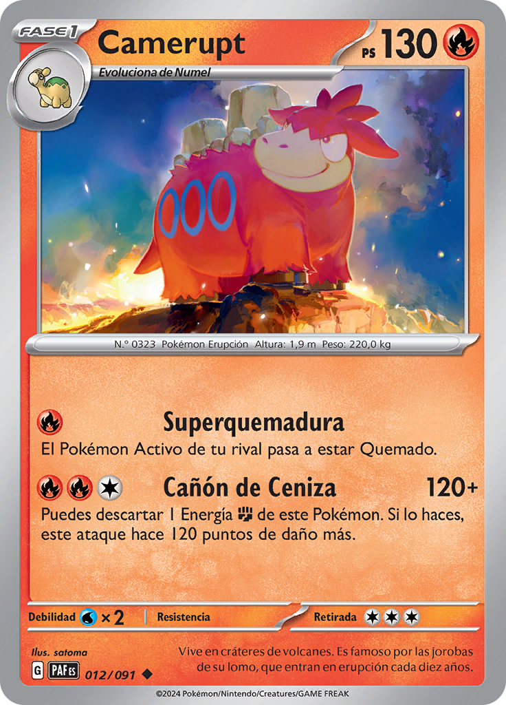 Camerupt (Reverse Holo)