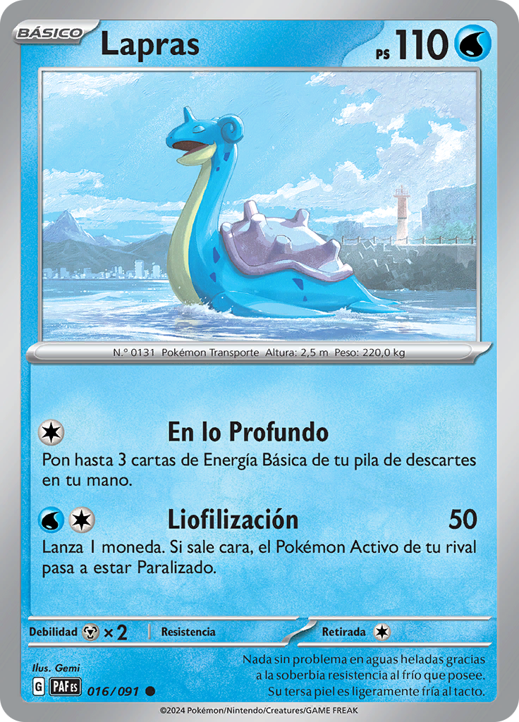 Lapras (Reverse Holo)