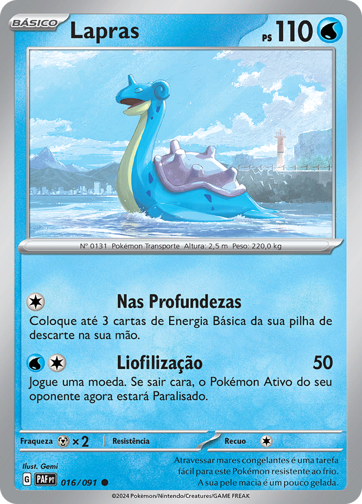 Lapras (Reverse Holo)